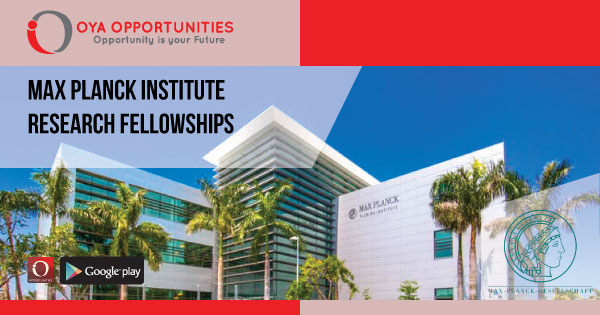 Max Planck Institute Research Scholarships