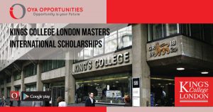 King's College London Masters International Scholarships