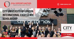 City University of London International Excellence Scholarship