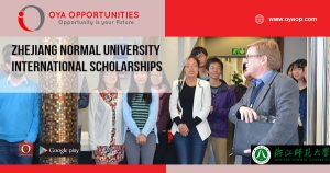 Zhejiang Normal University International Scholarships