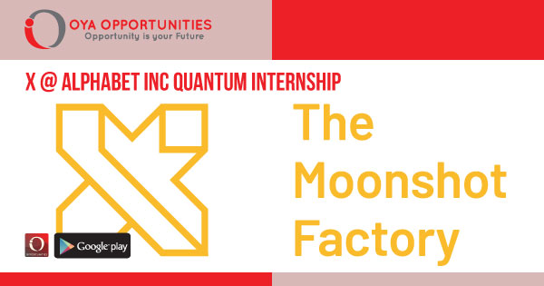 X @ Alphabet Inc: Quantum Internship