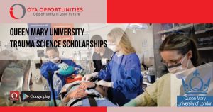 Queen Mary University Trauma Science Scholarships