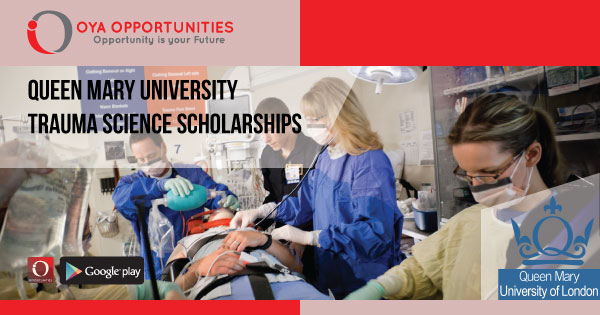 Queen Mary University Trauma Science Scholarships