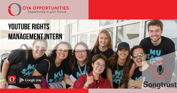 YouTube Rights Management Intern