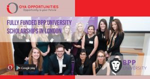 Fully Funded BPP University Scholarships in London