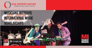 Musicians Institute International Music Scholarships