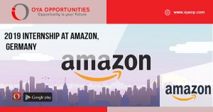 2019 Internship at Amazon, Germany