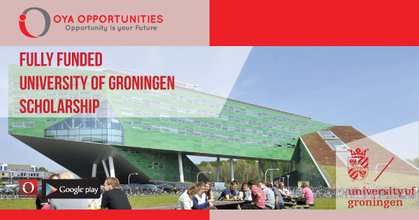 Fully Funded University of Groningen Scholarship
