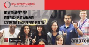 How to Apply for Internship at Amazon: Software Engineering Intern