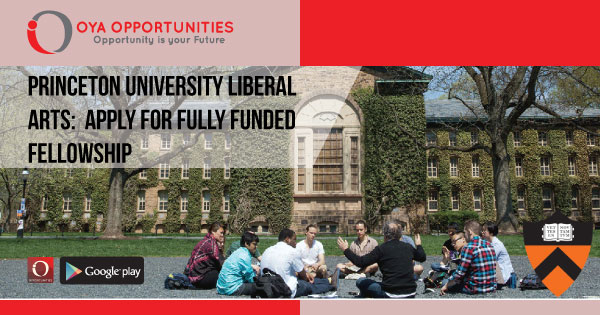 How to Apply for Fully Funded Liberal Arts Fellowship at Princeton University