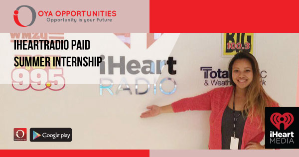 iHeartRadio Paid Summer Internship