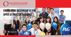 Engineering Internship at P&G | Apply at Procter & Gamble