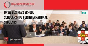 UNSW Business School Scholarships for International Students
