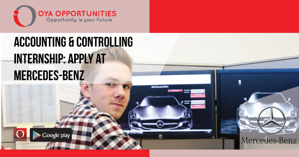 Accounting & Controlling Internship | Apply at Mercedes-Benz