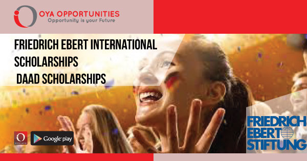 Friedrich Ebert International Scholarships DAAD Scholarships