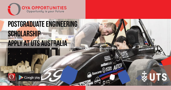 Postgraduate Engineering Scholarship | Apply at UTS Australia