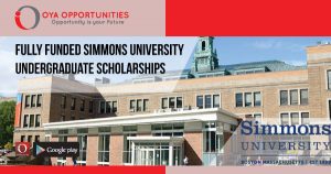 Fully Funded Simmons University Undergraduate Scholarships
