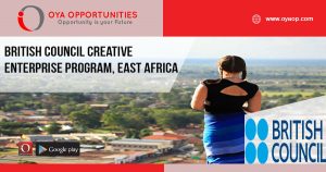 British Council Creative Enterprise Program, East Africa