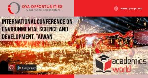 International Conference on Environmental Science and Development, Taiwan