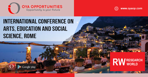 RW - International Conference on Arts, Education and Social Science, Rome