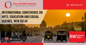 International Conference on Arts, Education and Social Science, New Delhi