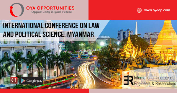 International Conference on Law and Political Science, Myanmar