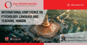 International Conference on Psychology, Language and Teaching, Yangon
