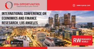 International Conference on Economics and Finance Resesarch 2019, Los Angeles