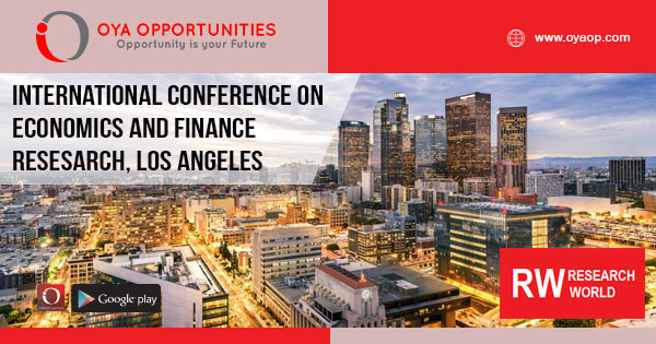 International Conference on Economics and Finance Resesarch 2019, Los Angeles