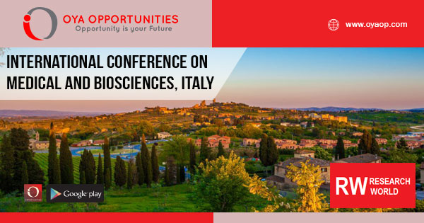 International Conference on Medical and Biosciences, Italy