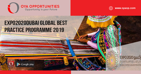 Expo2020Dubai Global Best Practice Programme 2019
