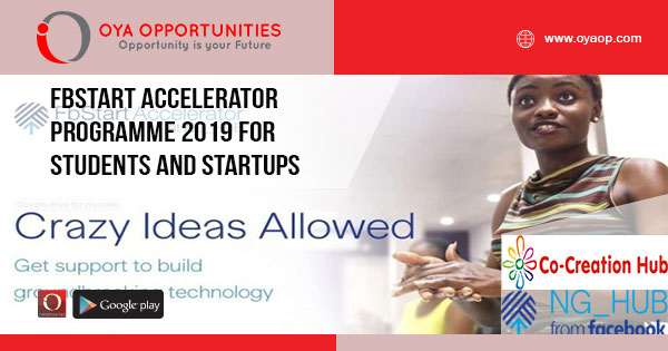FbStart Accelerator Programme 2019 for Students and Startups