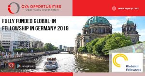 Fully Funded Global-In Fellowship in Germany 2019