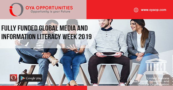 Fully Funded Global Media and Information Literacy Week 2019