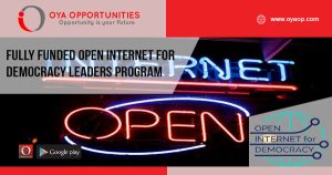 Fully Funded Open Internet For Democracy Leaders Program