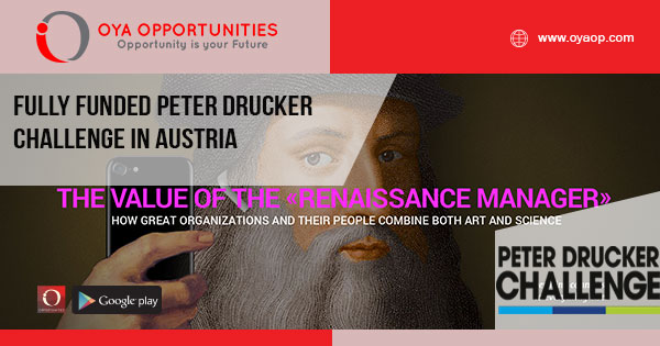 Fully Funded Peter Drucker Challenge in Austria
