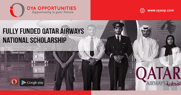 Fully Funded Qatar Airways National Scholarship