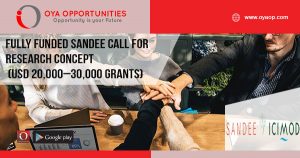 Fully Funded SANDEE Call for Research Concept (USD 20,000–30,000 grants)