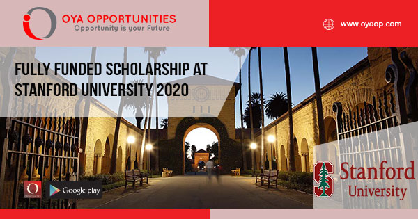 Fully Funded Scholarship at Stanford University 2020