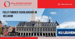 Fully Funded Scholarship in Belgium
