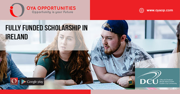 Fully Funded Scholarship in Ireland