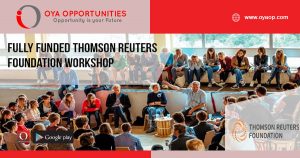Fully Funded Thomson Reuters Foundation Workshop