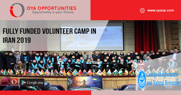 Fully Funded Volunteer Camp in Iran 2019