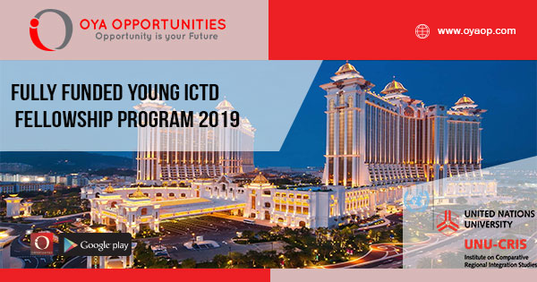Fully Funded Young ICTD Fellowship program 2019