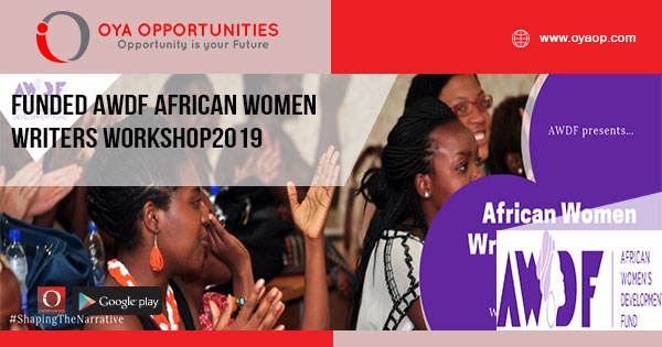 Funded AWDF African Women Writers Workshop2019