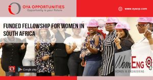 Funded Fellowship for Women in South Africa