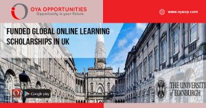 Funded Global Online Learning Scholarships in UK