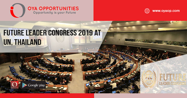 Future Leader Congress 2019 at UN, Thailand