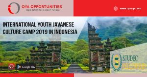 International Youth Javanese Culture Camp 2019 in Indonesia