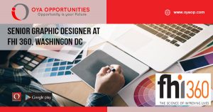 Senior Graphic Designer Jobs at FHI360, Washingon DC